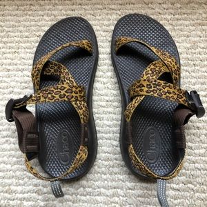 Size 4 CHACOS- Leopard print